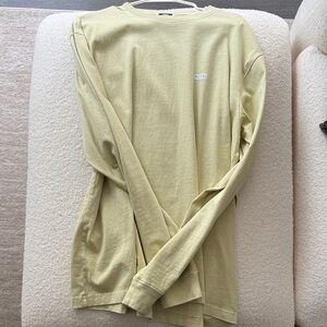 Kith Pale Yellow Crewneck Long Sleeve